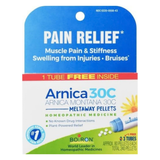 Boiron Arnica Montana 30C, Muscle Pain & Bruise Relief, 3 Tubes (240 Pellets)