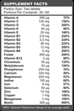 Multivitamin 120 capsules