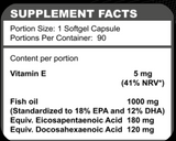 Omega3 90 capsules